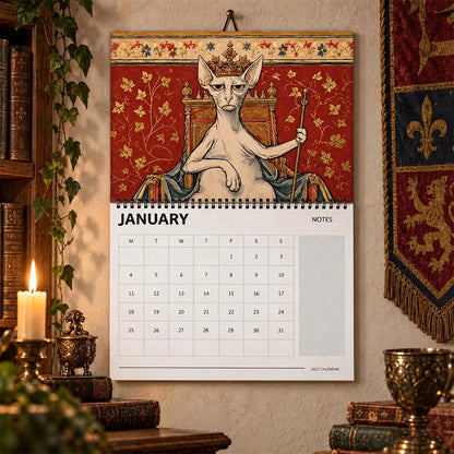 👑🐱Crowned Cats 2027 Calendar