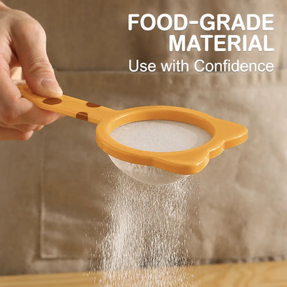 TYIIPLUS™ Cat Ear Multi-Purpose Funnel & Fine Mesh Strainer – Food-Grade Kitchen Filter for Juices, Liquids & Dry Ingredients
