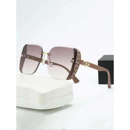 TYIIPLUS™ Oversized Rimless Square Sunglasses