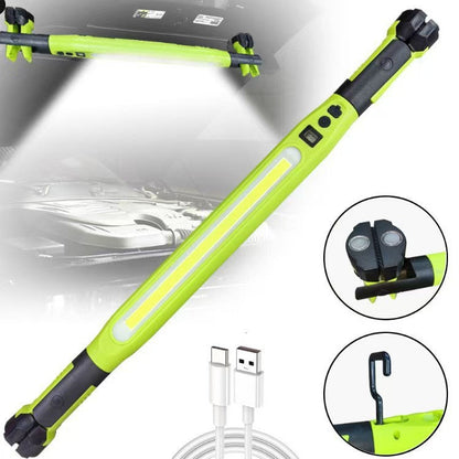 TYIIPLUS™ 3000LM Rechargeable Under Hood Work Light Bar with Magnetic Base & Hooks