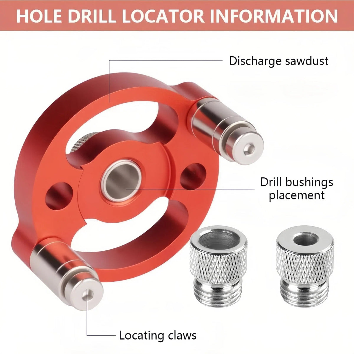 🛠️Self-Centering Doweling Jig – Precision Drill Guide for Perfect Wood Joints