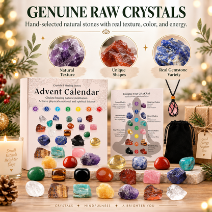 ✨2026 Crystal Advent Calendar - 24 Days Gemstone Gift Box🎁