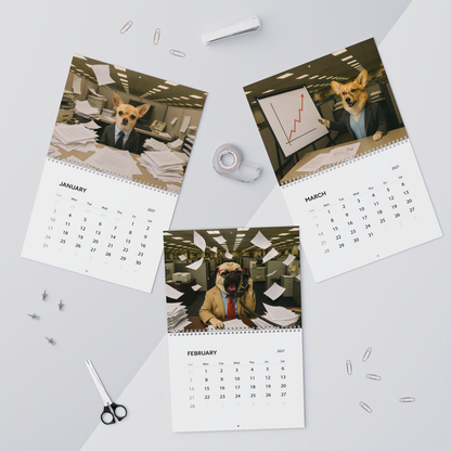 Corporate Dogs 2027 Calendar