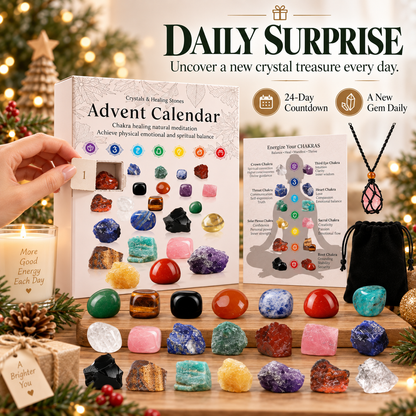 ✨2026 Crystal Advent Calendar - 24 Days Gemstone Gift Box🎁