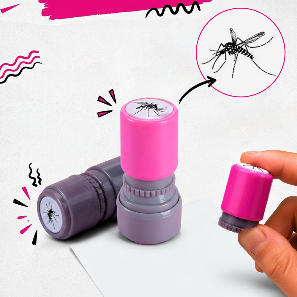 😂🦟Funny Mosquito Smack Prank Stamp