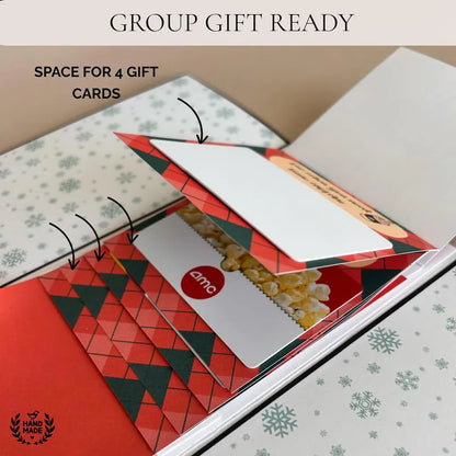 🎅🎁 New 2026 Waterfall Christmas Gift Card Booklet