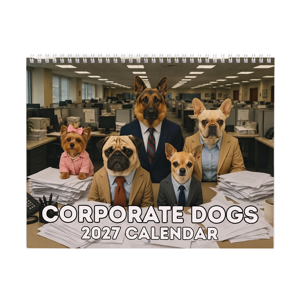 Corporate Dogs 2027 Calendar