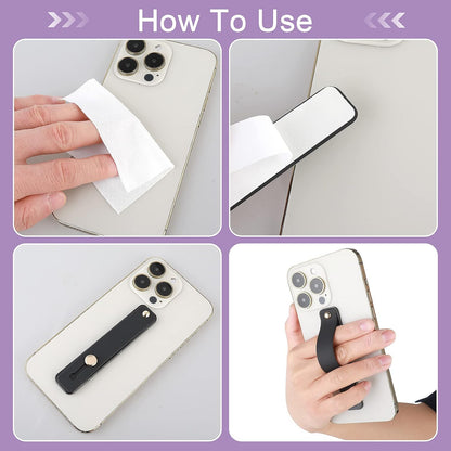 6 Pieces Push-Pull Phone Grip Strap