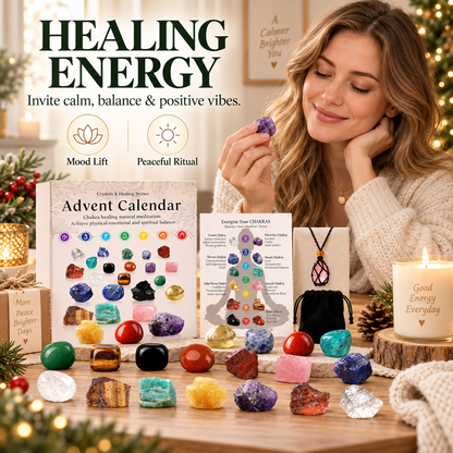 ✨2026 Crystal Advent Calendar - 24 Days Gemstone Gift Box🎁