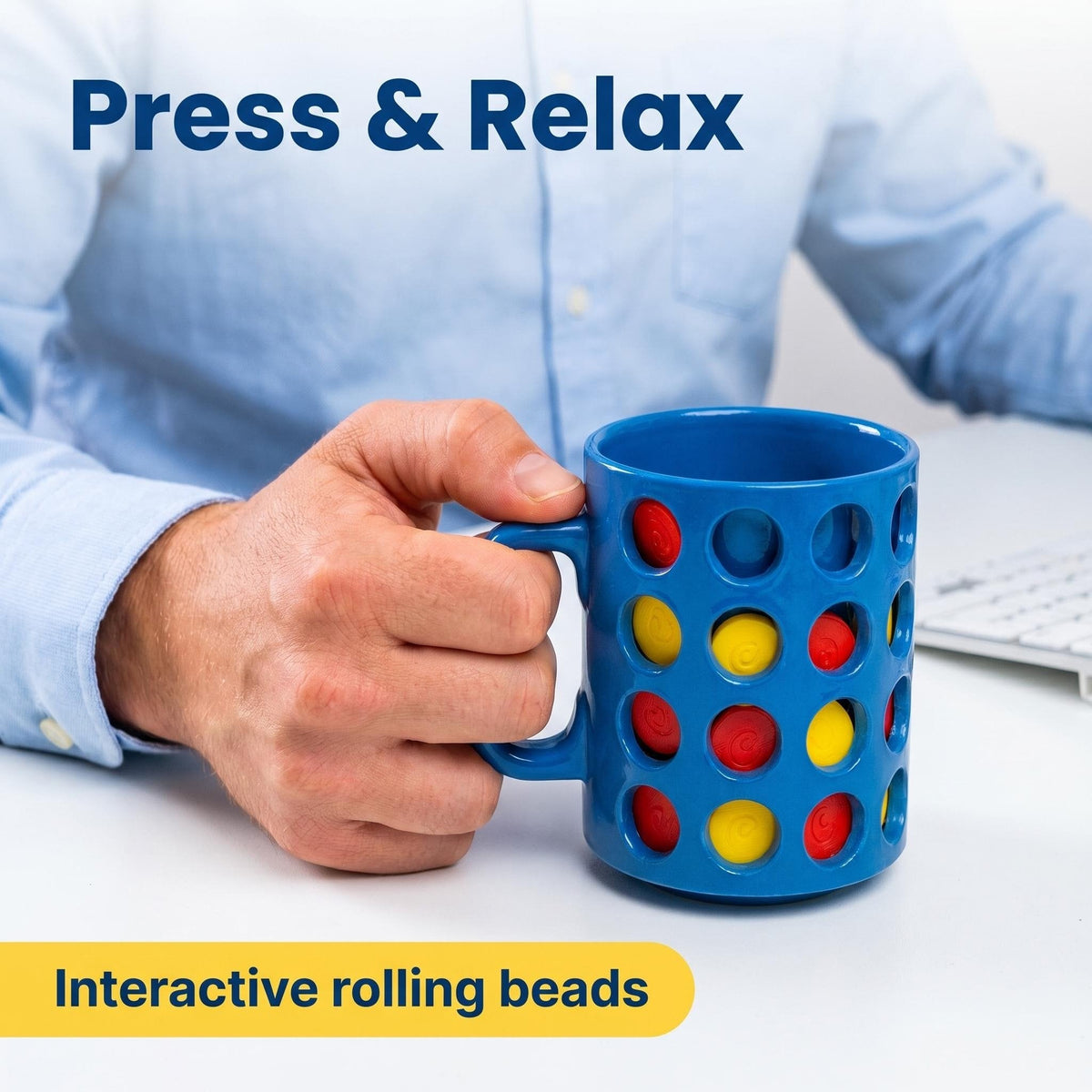 🎮 Connect 4 Double-Walled Mug