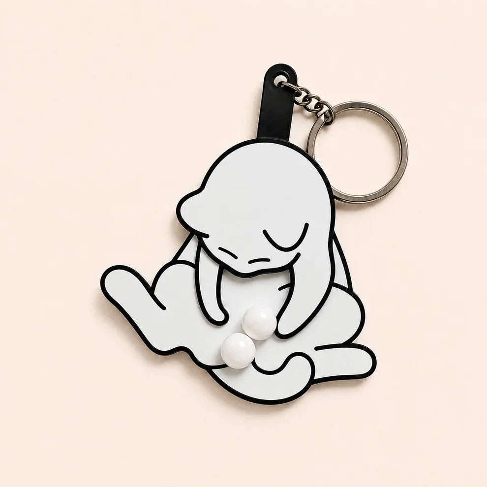 🐱Funny Cat Fidget Keychain – Spin & Play