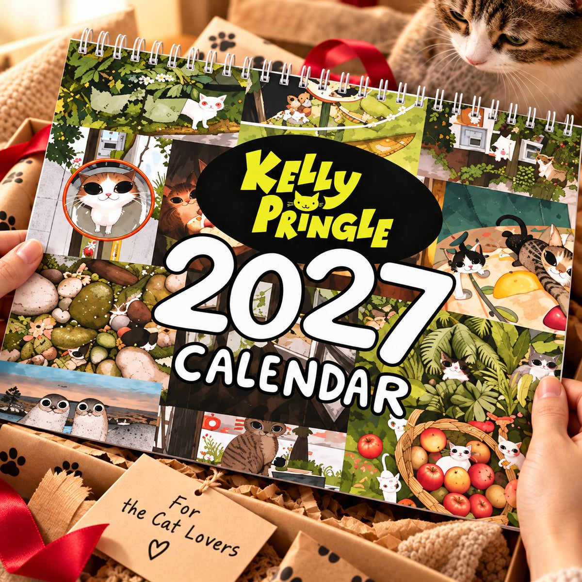 📆2027 Kelly Pringle Calendar