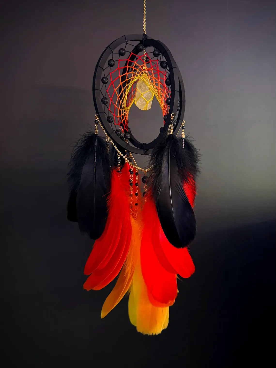 3D Mystical Crystal Dreamcatcher