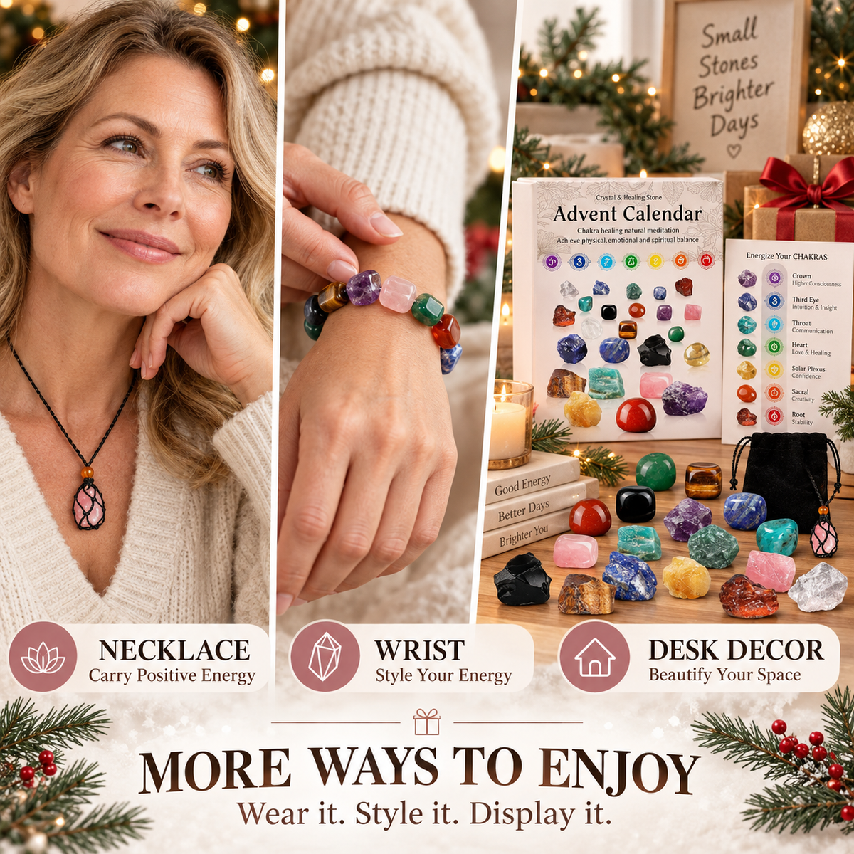 ✨2026 Crystal Advent Calendar - 24 Days Gemstone Gift Box🎁