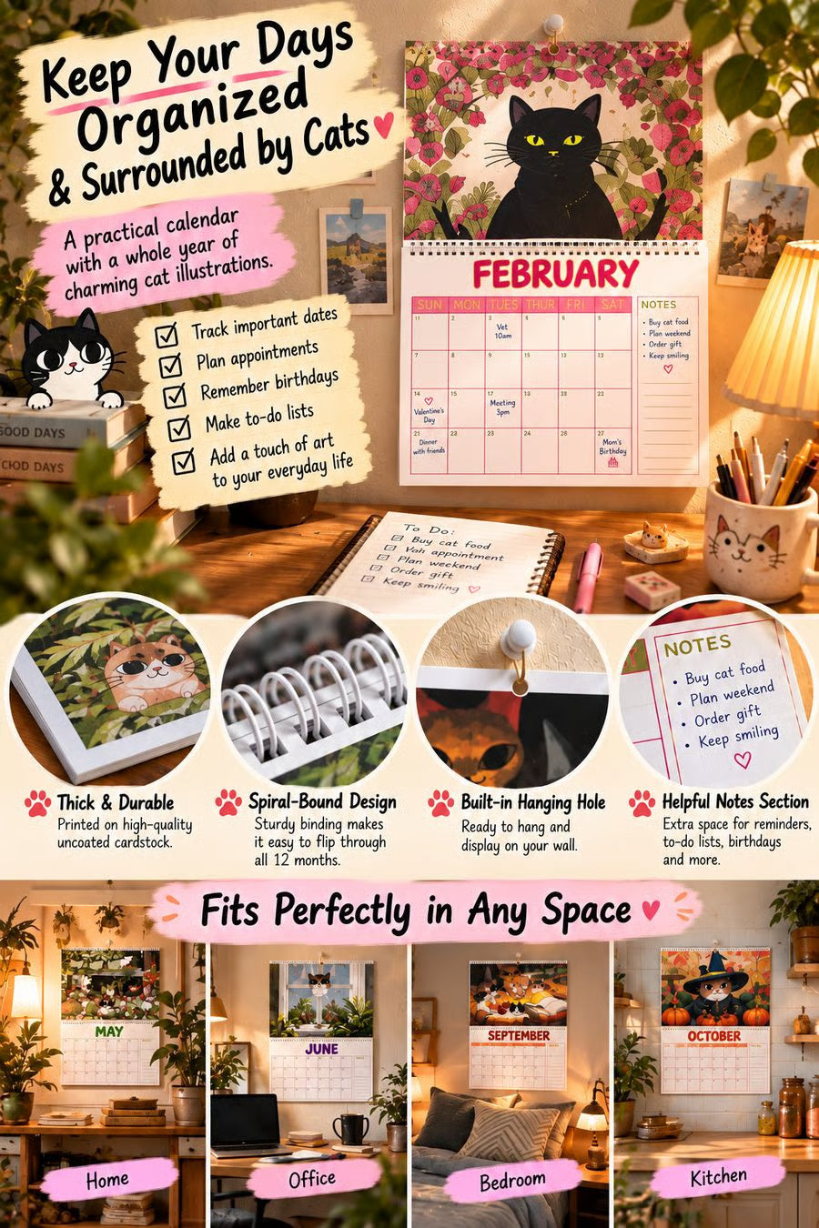 📆2027 Kelly Pringle Calendar
