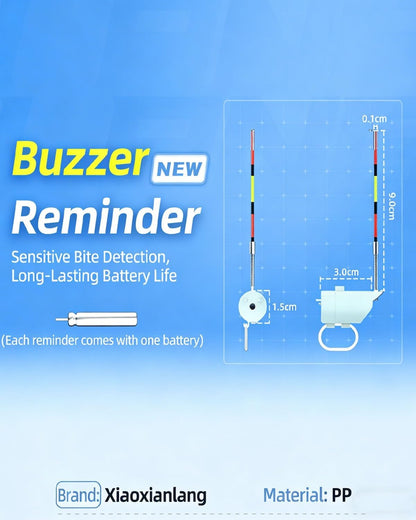 Electronic Fishing Bite Alarm | LED Night Fishing Indicator & Buzzer