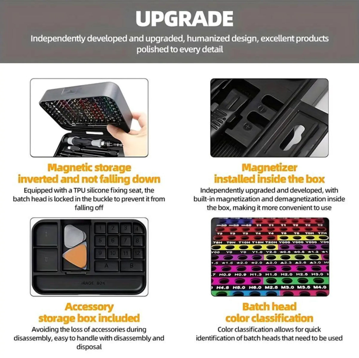 🛠️ 132-in-1 Precision Screwdriver Tool Kit