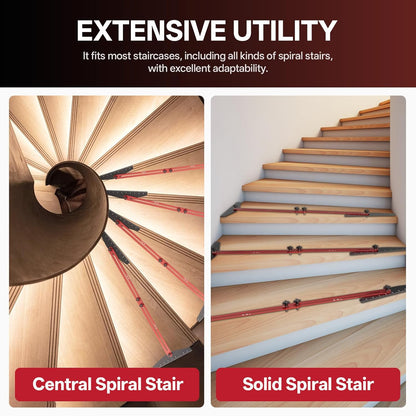 Professional Adjustable Stair Tread Template Tool Set