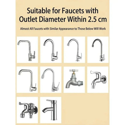 Universal Faucet Filter Bag Effective filtration for tap water and spring water, removes rust and various impurities