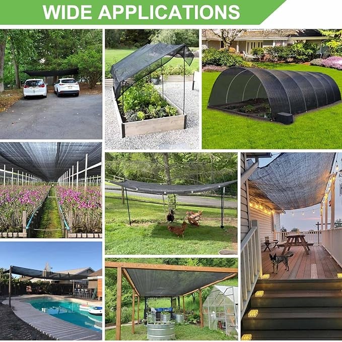 Heavy Duty Sunblock Shade Net