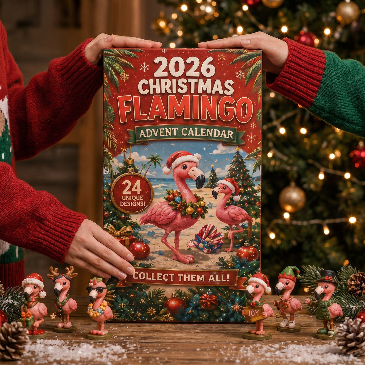 🦩 2026 Christmas Flamingo Advent Calendar