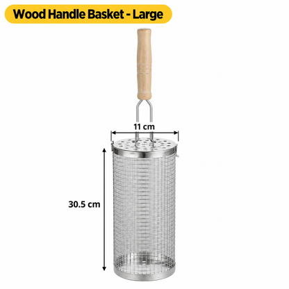 360° Rolling Grill Basket – Keep Veggies Together, Flip with Less Fuss