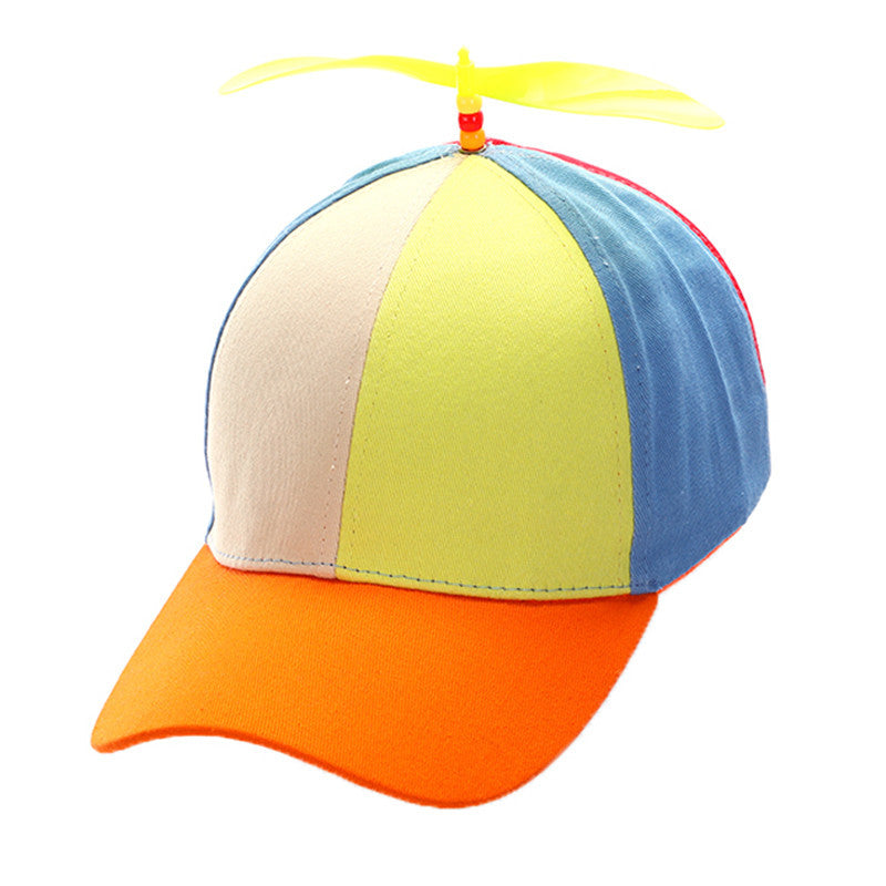 Unisex Propeller Baseball Cap – Adjustable Fun Windmill Hat for Outdoor Adventures