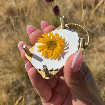🌸Mini Flower Press – A Tiny Keepsake For Nature Lovers