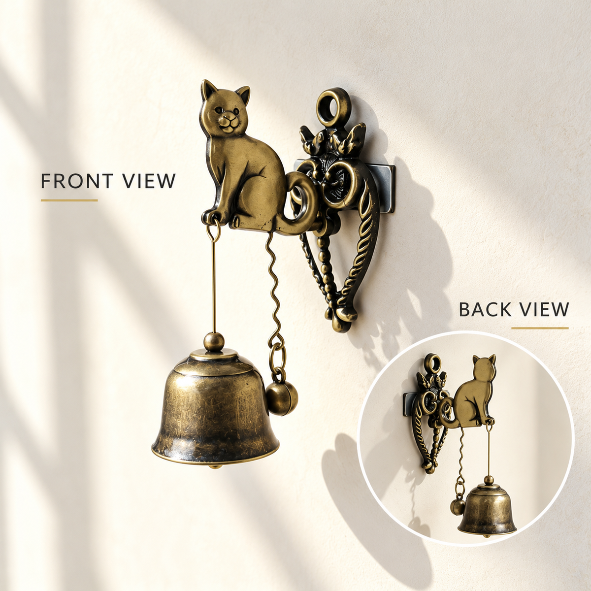Vintage Animal Shaped Hanging Entry Chime