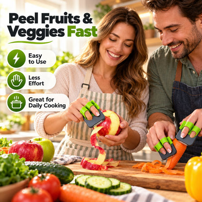 🥒 Finger Peeler — Peel Faster, Cook Easier with Your Fingertips