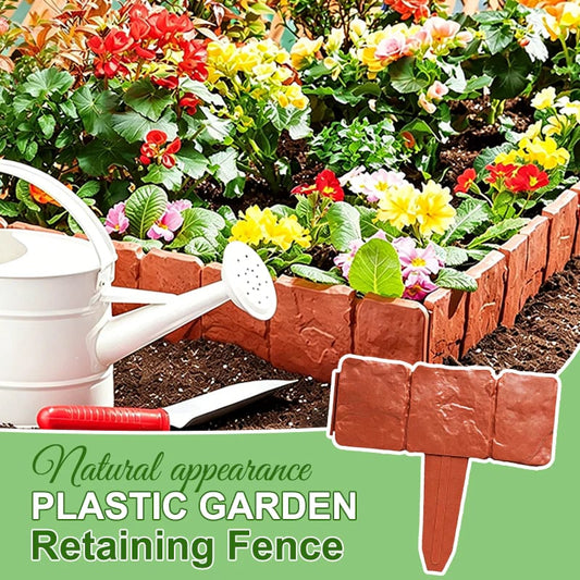 Plastic Garden Retaining Fence