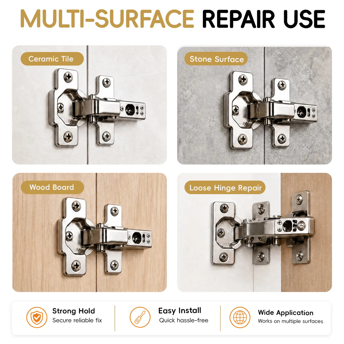 🔩 6×14mm Door Hinge Thread Repair Screws