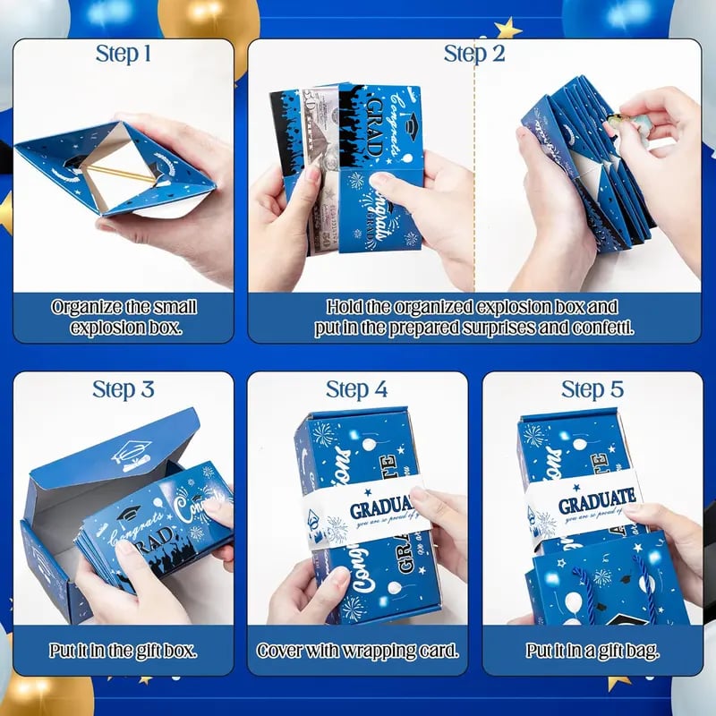 2026 Graduation Surprise Pop‑Up Gift Box – A Gift That Jumps with Joy 🎓✨