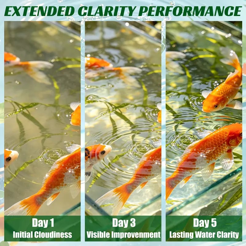 🧪Aquarium Water Purification Tablets | Bio-Safe Effervescent Formula for Crystal Clear Fish Tanks