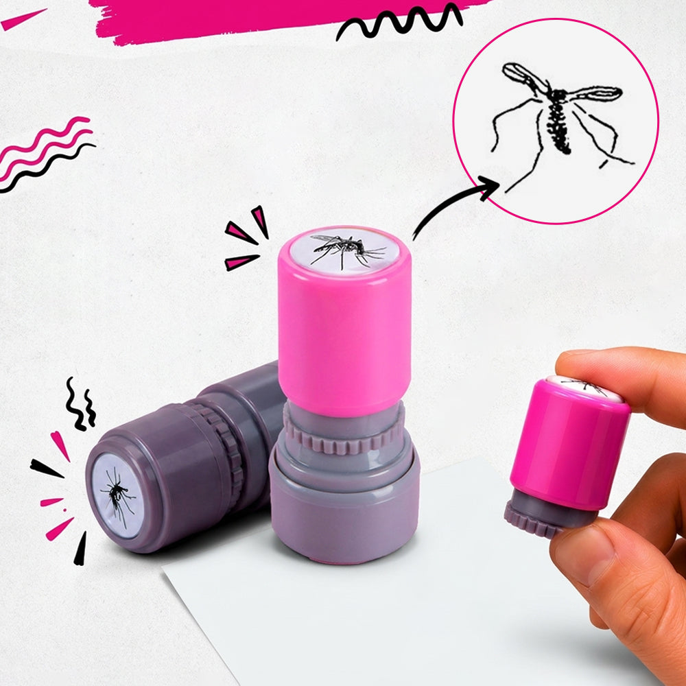 😂🦟Funny Mosquito Smack Prank Stamp