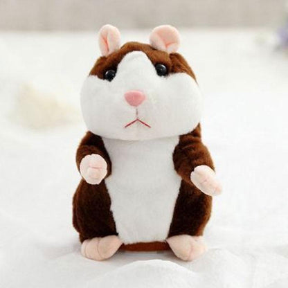 🐹 Talking Hamster Plush – Repeats Your Words & Shakes Its Head for Laugh-Out-Loud Fun 🎁