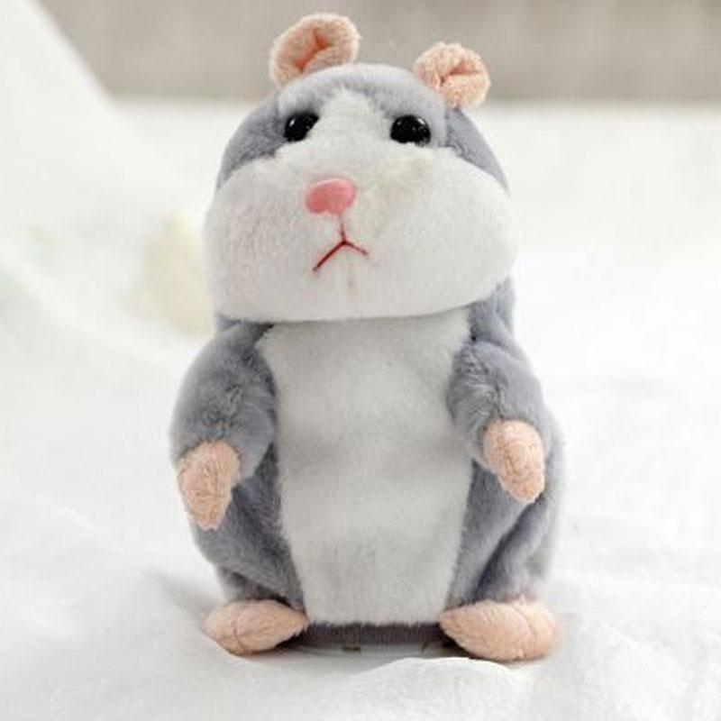 🐹 Talking Hamster Plush – Repeats Your Words & Shakes Its Head for Laugh-Out-Loud Fun 🎁