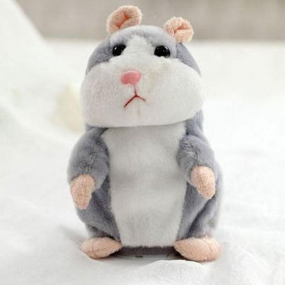 🐹 Talking Hamster Plush – Repeats Your Words & Shakes Its Head for Laugh-Out-Loud Fun 🎁