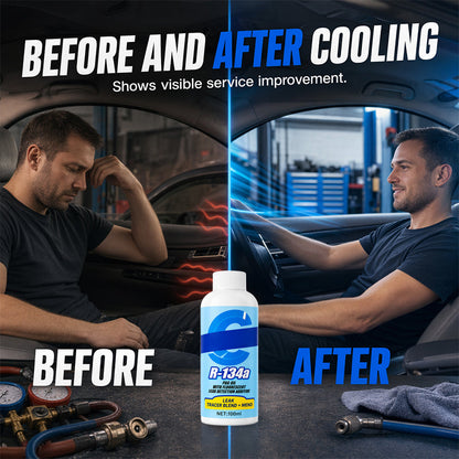 Automotive A/C Leak Stop with UV Dye